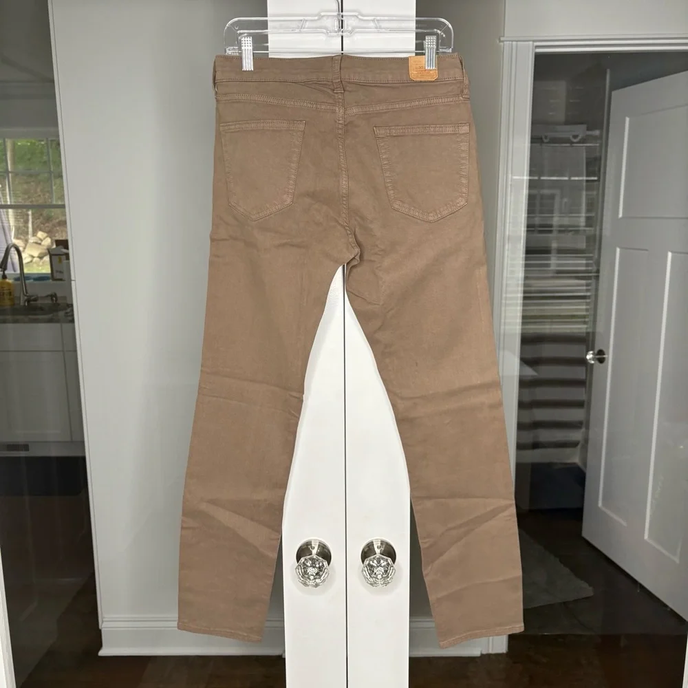 J. Crew 484 Slim-fit Garment-dyed Five-pocket Pant Vintage Dill